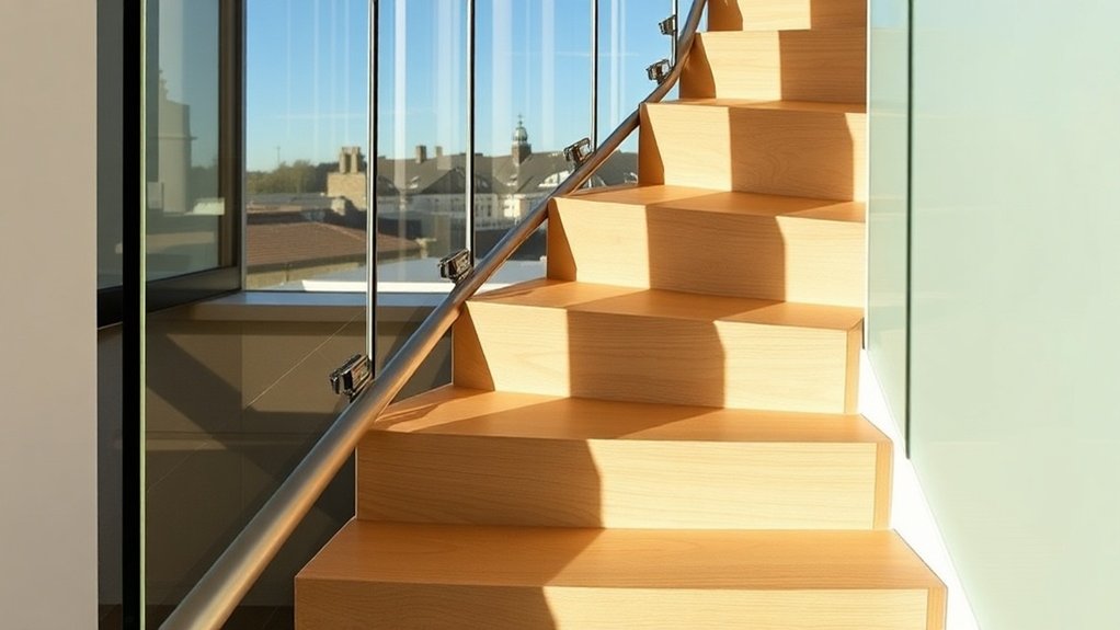 Staircase Glass Panels Stamford Hill